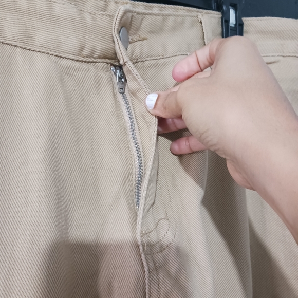 NEW Manfinity Men Khaki Nude Cargo Pants - Picture 5 of 11